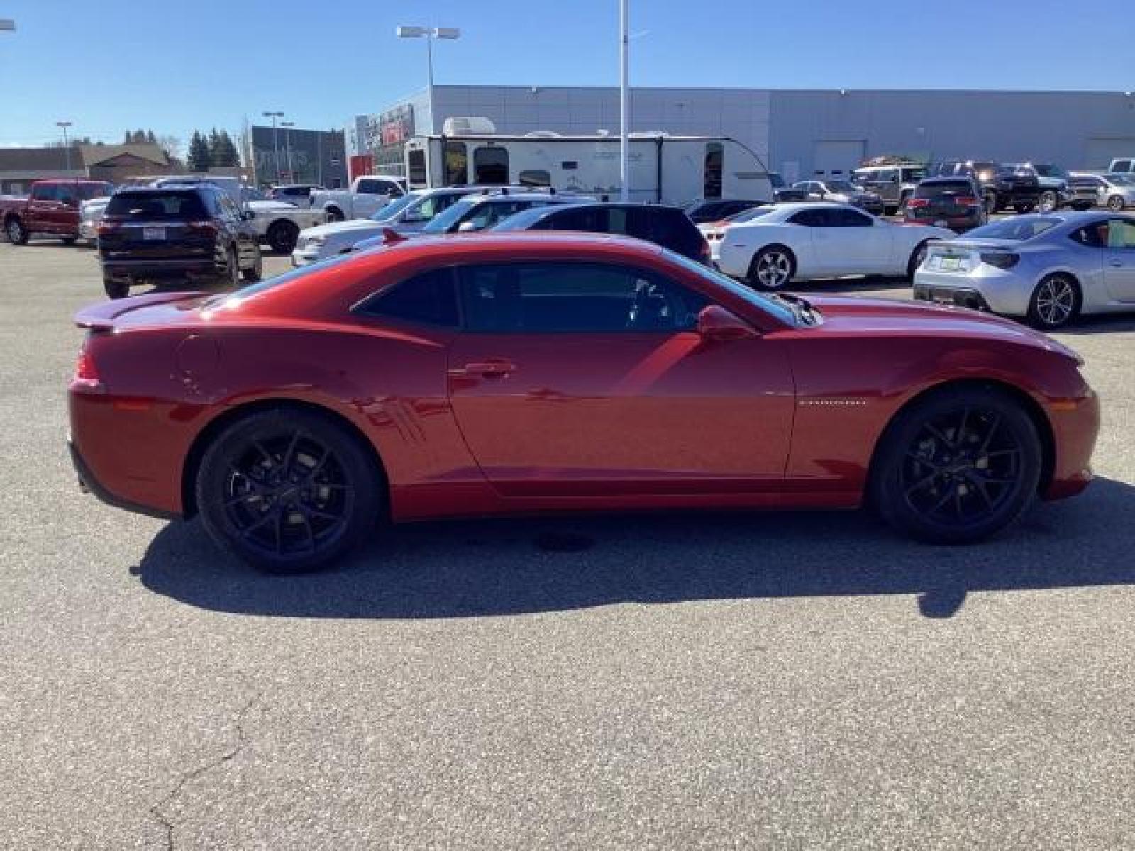 2015 Red Rock Metallic /Black Chevrolet Camaro 1LT Coupe (2G1FD1E31F9) with an 3.6L V6 DOHC 24V FFV engine, 6-Speed Automatic transmission, located at 1235 N Woodruff Ave., Idaho Falls, 83401, (208) 523-1053, 43.507172, -112.000488 - The 2015 Chevrolet Camaro V6 offers a blend of performance, style, and features. While it may not have all the high-performance features of the V8 models, it still provides an exhilarating driving experience. Here are some key features you might find on a 2015 Chevy Camaro V6: 3.6-Liter V6 Engine: - Photo #5