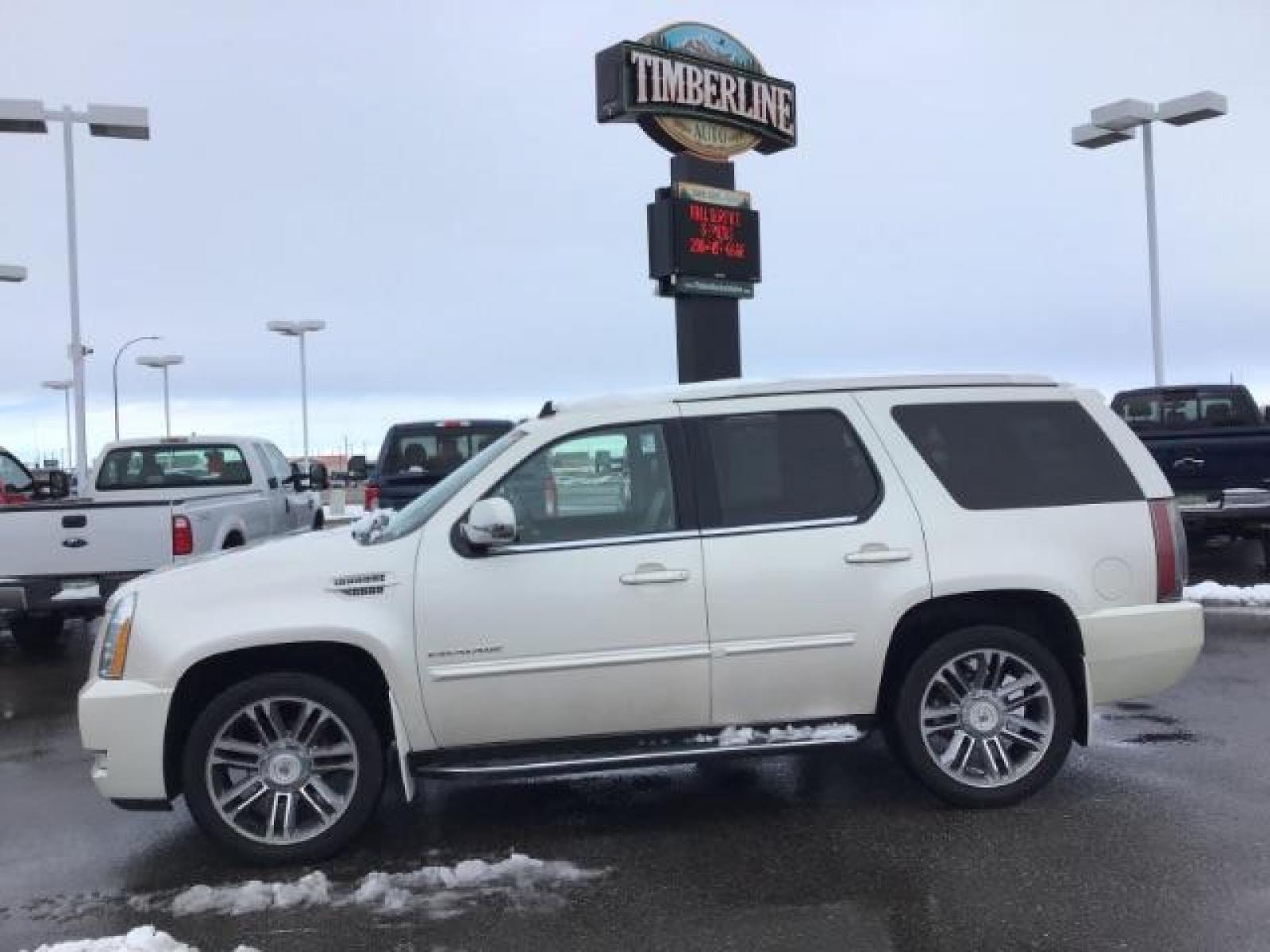 2012 WHITE /WHITE Cadillac Escalade AWD Luxury (1GYS4BEF2CR) with an 6.2L V8 OHV 16V FFV engine, 6-Speed Automatic transmission, located at 1235 N Woodruff Ave., Idaho Falls, 83401, (208) 523-1053, 43.507172, -112.000488 - This 2012 Cadillac Escalade Luxury 4x4, has the 6.2L motor. It has 117,000 miles. Comes with leather interior, heated seats, 3rd row seating, blue tooth audio, sunroof, power seats, and back up camera. At Timberline Auto it is always easy to find a great deal on your next vehicle! Our experienced sa - Photo #1