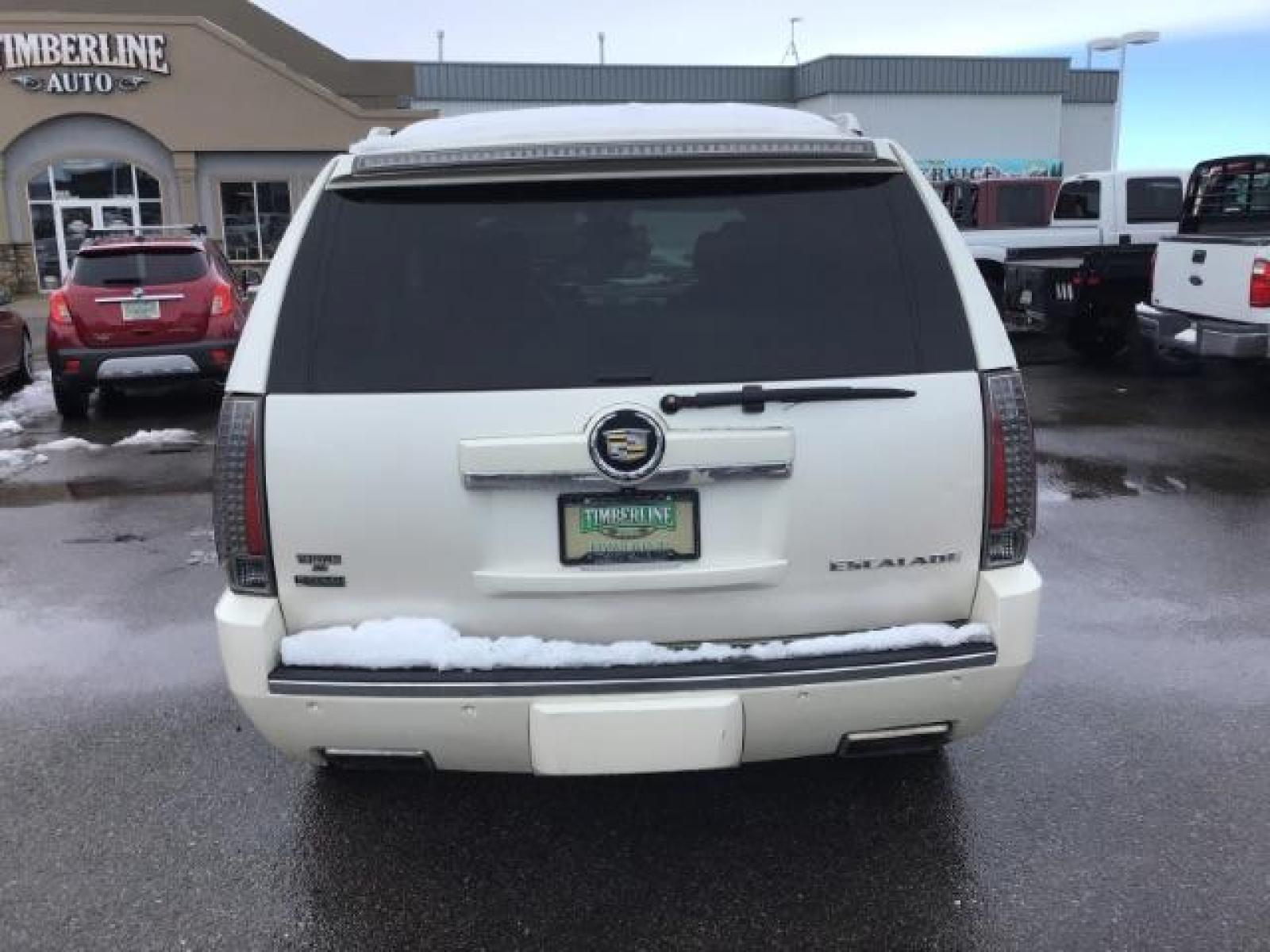 2012 WHITE /WHITE Cadillac Escalade AWD Luxury (1GYS4BEF2CR) with an 6.2L V8 OHV 16V FFV engine, 6-Speed Automatic transmission, located at 1235 N Woodruff Ave., Idaho Falls, 83401, (208) 523-1053, 43.507172, -112.000488 - This 2012 Cadillac Escalade Luxury 4x4, has the 6.2L motor. It has 117,000 miles. Comes with leather interior, heated seats, 3rd row seating, blue tooth audio, sunroof, power seats, and back up camera. At Timberline Auto it is always easy to find a great deal on your next vehicle! Our experienced sa - Photo #3