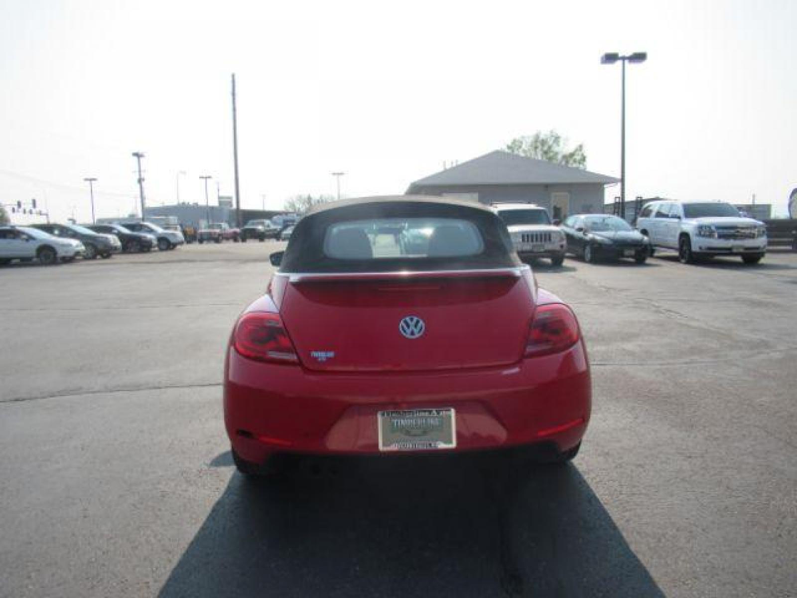 2015 RED /RED Volkswagen Beetle 1.8T PZEV Convertible (3VW517AT7FM) , 6-Speed Automatic transmission, located at 1235 N Woodruff Ave., Idaho Falls, 83401, (208) 523-1053, 43.507172, -112.000488 - At Timberline Auto it is always easy to find a great deal on your next vehicle! Our experienced sales staff can help find the right vehicle will fit your needs. Our knowledgeable finance department has options for almost any credit score. We offer many warranty contract options to protect you new pr - Photo #3