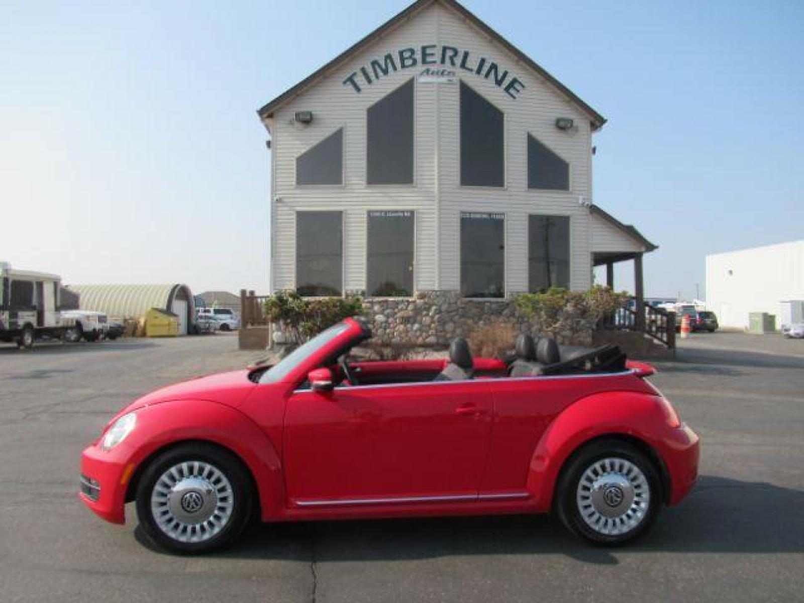 2015 RED /RED Volkswagen Beetle 1.8T PZEV Convertible (3VW517AT7FM) , 6-Speed Automatic transmission, located at 1235 N Woodruff Ave., Idaho Falls, 83401, (208) 523-1053, 43.507172, -112.000488 - At Timberline Auto it is always easy to find a great deal on your next vehicle! Our experienced sales staff can help find the right vehicle will fit your needs. Our knowledgeable finance department has options for almost any credit score. We offer many warranty contract options to protect you new pr - Photo #8
