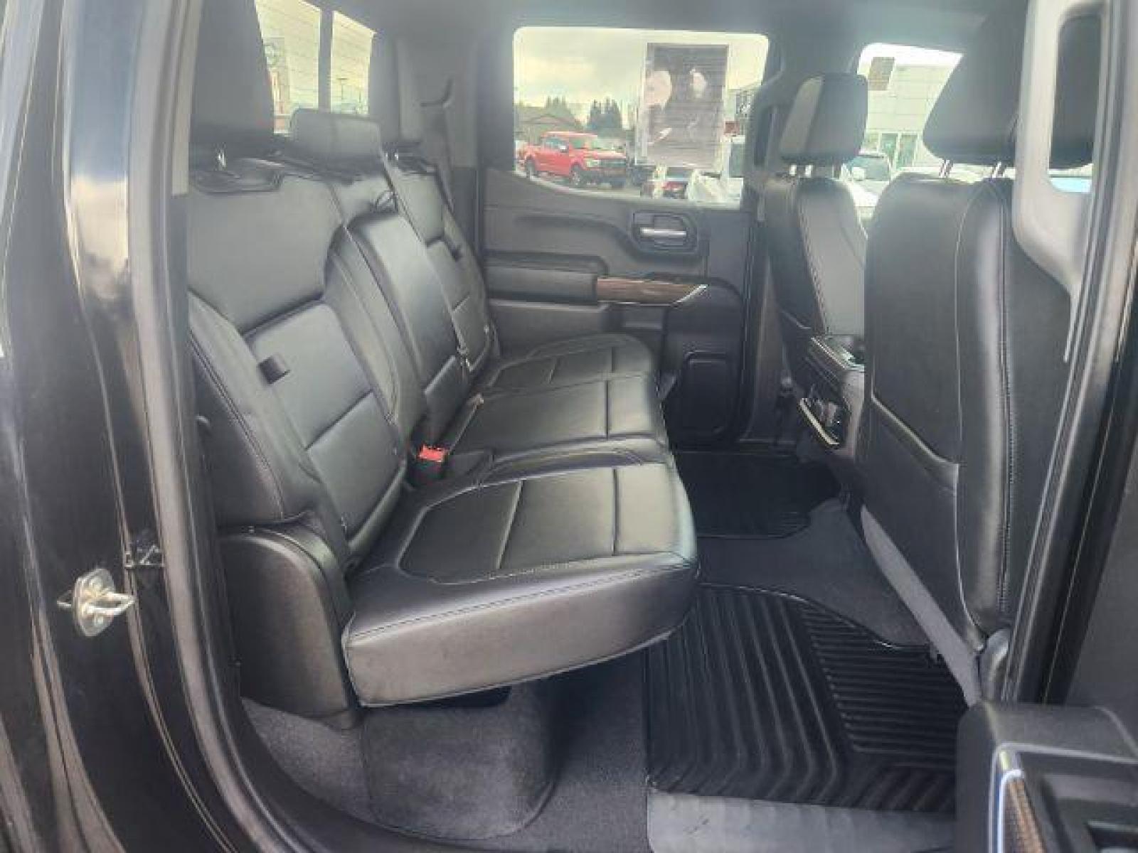 2020 Black /Jet Black, leather Chevrolet Silverado 1500 RST Crew Cab 4WD (1GCUYEEL3LZ) with an 6.2L V8 OHV 16V engine, Automatic transmission, located at 1235 N Woodruff Ave., Idaho Falls, 83401, (208) 523-1053, 43.507172, -112.000488 - 6.2L V8 Chevy half ton crew cab with a 6.5 foot bed. Low miles, black leather interior. This truck is in great condition inside and out! It is completely stock with zero modifications. This pick up is a must see! Come in today and check it out! At timberline Auto it is always easy to find a great d - Photo #18