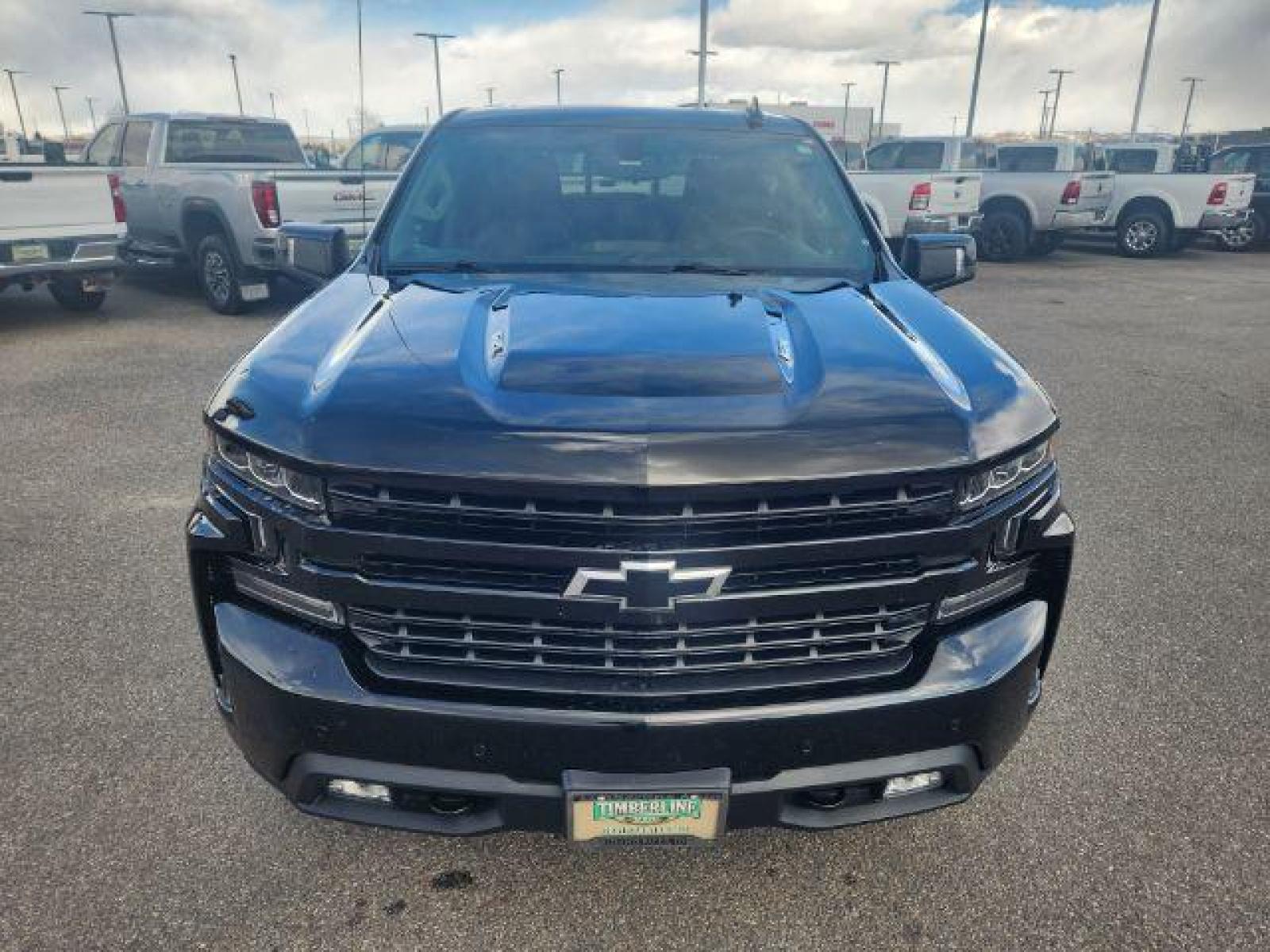 2020 Black /Jet Black, leather Chevrolet Silverado 1500 RST Crew Cab 4WD (1GCUYEEL3LZ) with an 6.2L V8 OHV 16V engine, Automatic transmission, located at 1235 N Woodruff Ave., Idaho Falls, 83401, (208) 523-1053, 43.507172, -112.000488 - 6.2L V8 Chevy half ton crew cab with a 6.5 foot bed. Low miles, black leather interior. This truck is in great condition inside and out! It is completely stock with zero modifications. This pick up is a must see! Come in today and check it out! At timberline Auto it is always easy to find a great d - Photo #8