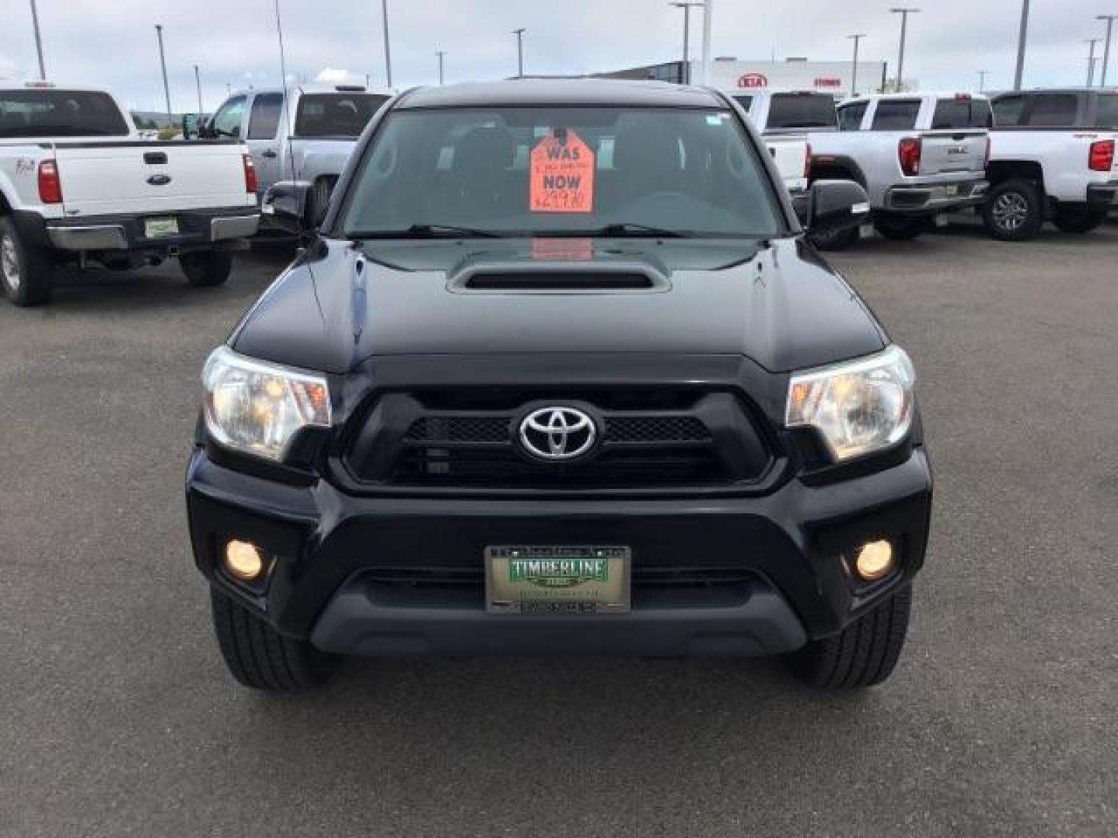 2015 Black /Gray, cloth Toyota Tacoma TRD SPORT Double Cab (3TMLU4EN8FM) with an 4.0L V6 DOHC 24V engine, Automatic transmission, located at 1235 N Woodruff Ave., Idaho Falls, 83401, (208) 523-1053, 43.507172, -112.000488 - Here's your chance at one of the most popular vehicles on the market! This Tacoma is in great shape inside and out! The TRD-SPORT gives you the color matched bumpers, the bigger display, and a few other goodies! The bed has a factory liner and the interior has rubber floor mats in the front with clo - Photo #9