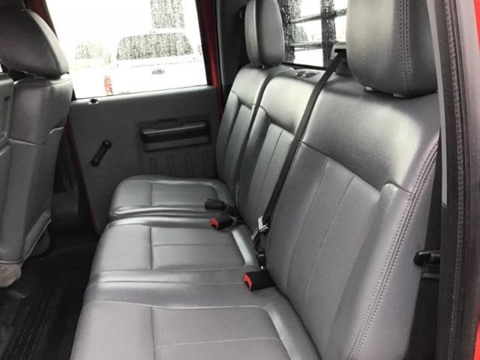 2013 Vermillion Red /Steel Vinyl Interior Ford F-350 SD XL Crew Cab 4WD (1FT8W3B60DE) with an 6.2L V8 OHV 16V engine, 6-Speed Automatic transmission, located at 1235 N Woodruff Ave., Idaho Falls, 83401, (208) 523-1053, 43.507172, -112.000488 - This 2013 Ford F350 XL. Has the 6.2L V8 motor. It only has 99,446 miles. It has the Flat bed, and plenty of room to haul people around. At Timberline Auto it is always easy to find a great deal on your next vehicle! Our experienced sales staff can help find the right vehicle that will fit your needs - Photo #16