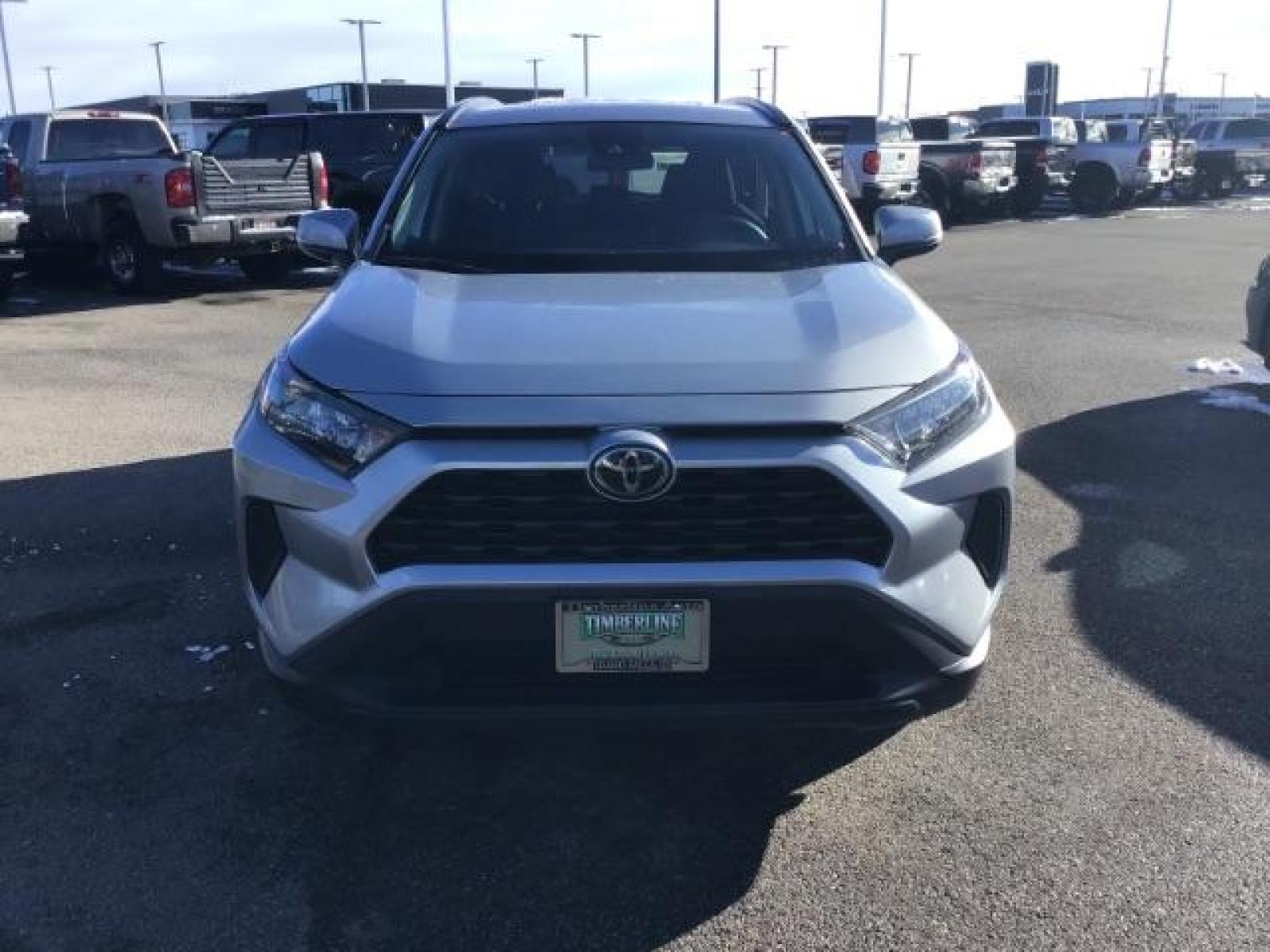 2021 Silver Sky Metallic /Black, cloth Toyota RAV4 LE AWD (2T3G1RFV9MC) with an 2.5L L4 DOHC 16V engine, 8-Speed Automatic transmission, located at 1235 N Woodruff Ave., Idaho Falls, 83401, (208) 523-1053, 43.507172, -112.000488 - This 2021 Toyota Rav4 LE, is AWD, has the 2.5L 4cyl. motor. It has 62,356 miles. Comes with cloth interior, back up camera, lane assist, blind spot, blue tooth and power locks and windows. At Timberline Auto it is always easy to find a great deal on your next vehicle! Our experienced sales staff can - Photo #7