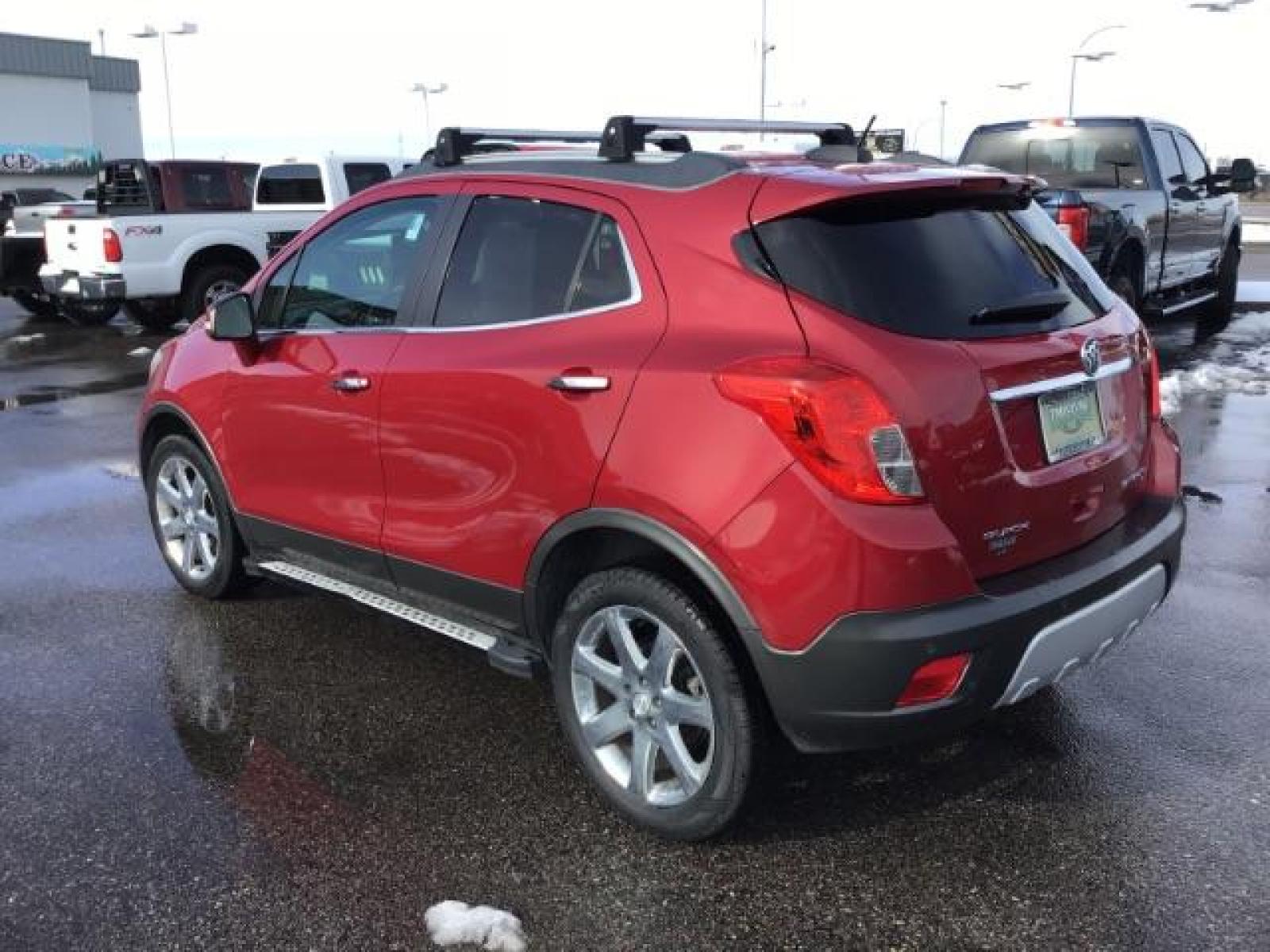 2016 RED /Ebony, leather Buick Encore Premium AWD (KL4CJHSB4GB) with an 1.4L L4 DOHC 16V TURBO engine, 6-Speed Automatic transmission, located at 1235 N Woodruff Ave., Idaho Falls, 83401, (208) 523-1053, 43.507172, -112.000488 - This 2016 Buick Encore Premium AWD, has the 3.5L V6 motor. It has 53,000 miles. It has leather interior, heated seats, blue tooth audio, power windows, and locks. At Timberline Auto it is always easy to find a great deal on your next vehicle! Our experienced sales staff can help find the right vehic - Photo #2