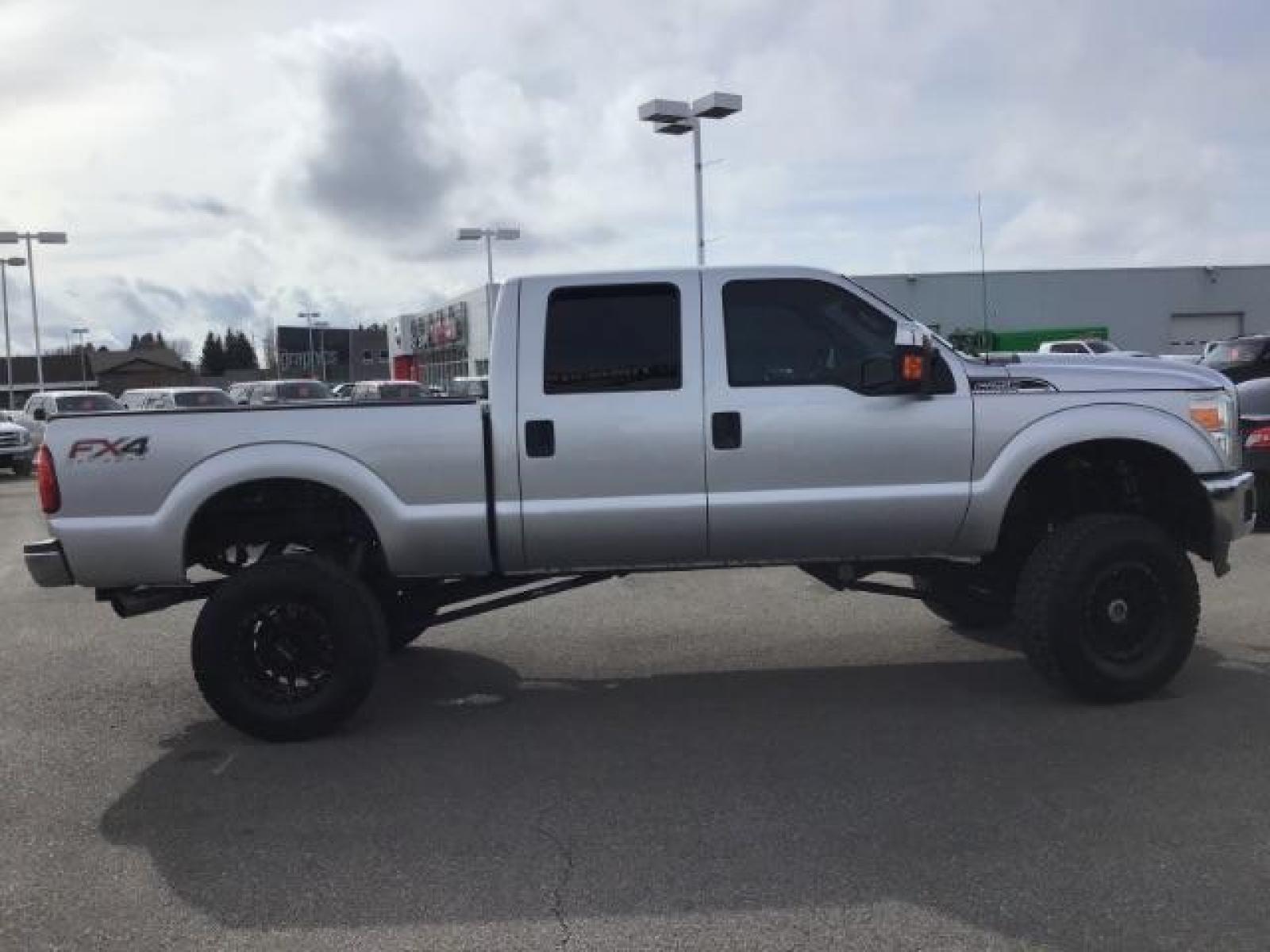 2013 /Steel Cloth Interior Ford F-250 SD XLT Crew Cab 4WD (1FT7W2B66DE) with an 6.2L V8 OHV 16V engine, 6-Speed Automatic transmission, located at 1235 N Woodruff Ave., Idaho Falls, 83401, (208) 523-1053, 43.507172, -112.000488 - This 2013 Ford F250 XLT 4x4, has the 6.2L motor. It has 120,000 miles. Comes with Cloth interior, cruise control, body lift, power mirrors, keyless remote, power windows and locks, and will seat 6. At Timberline Auto it is always easy to find a great deal on your next vehicle! Our experienced sales - Photo #5
