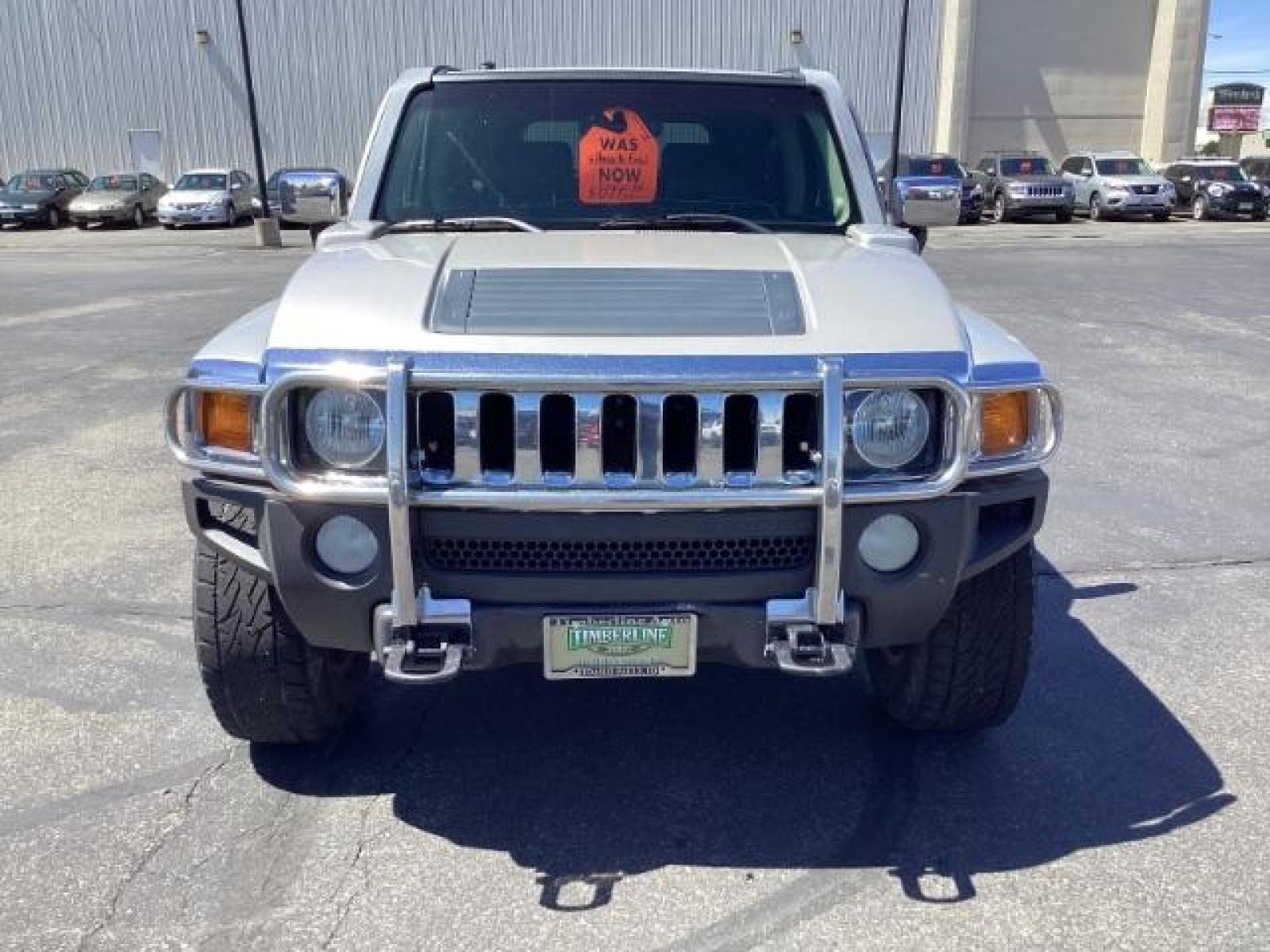 2006 Hummer H3 Sport Utility (5GTDN136268) with an 3.5L L5 DOHC 20V engine, located at 1235 N Woodruff Ave., Idaho Falls, 83401, (208) 523-1053, 43.507172, -112.000488 - The 2006 Hummer H3 was part of the Hummer lineup known for its rugged design and off-road capabilities. Here are some of its key features: Exterior Design: The H3 retained the iconic boxy design of the Hummer brand, with a rugged and aggressive appearance. It featured a wide stance and prominent wh - Photo #7