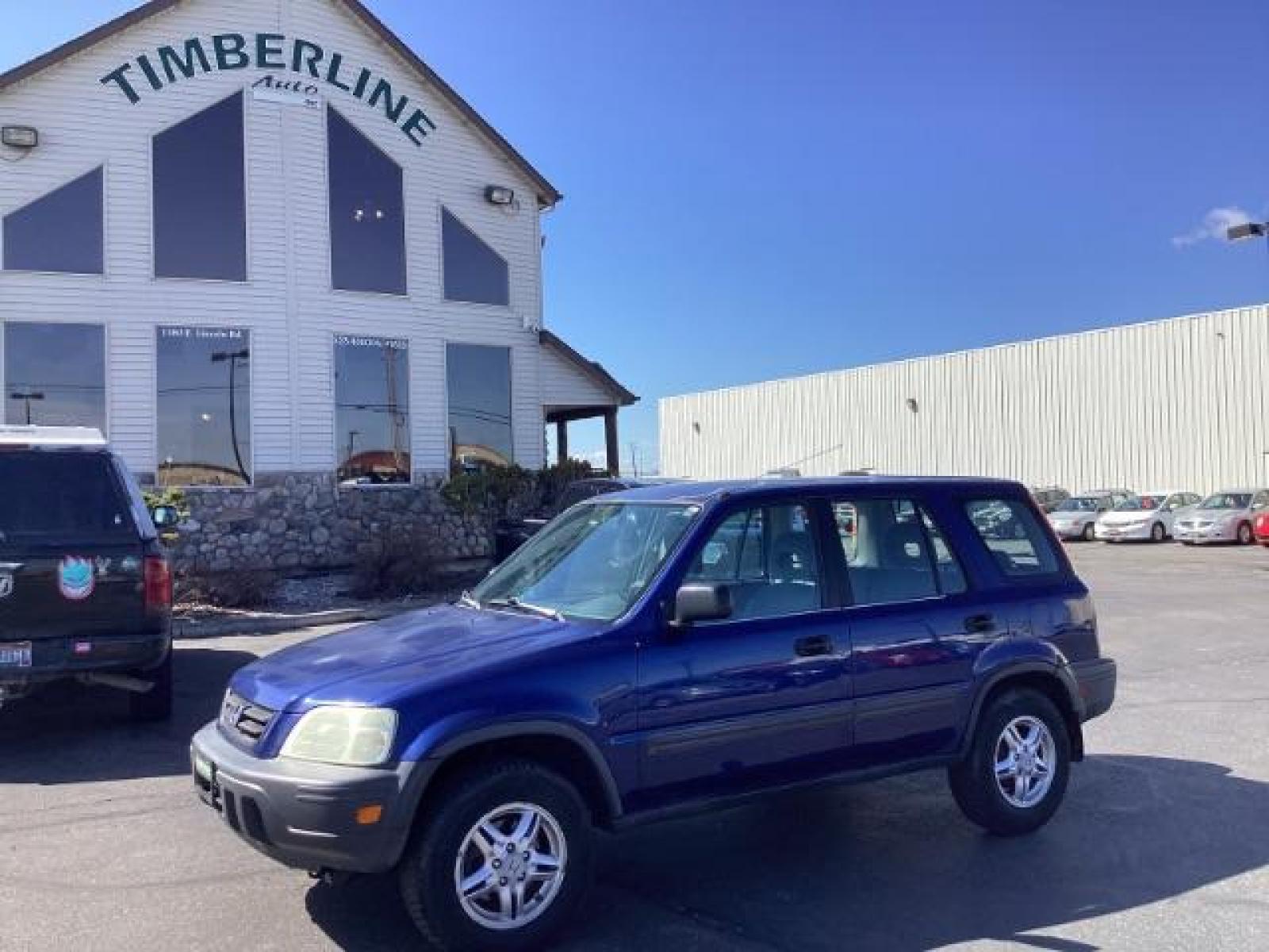 1997 BLUE /CLOTH Honda CR-V Base (JHLRD185XVC) with an 2.0L L4 DOHC 16V engine, 4-Speed Automatic transmission, located at 1235 N Woodruff Ave., Idaho Falls, 83401, (208) 523-1053, 43.507172, -112.000488 - The 1997 Honda CR-V Base model came with a range of standard features for its time. Here are some of the key features: Engine: The 1997 CR-V Base model was equipped with a 2.0-liter inline-four engine, producing around 126 horsepower and 133 lb-ft of torque. Transmission: Most CR-V Base models cam - Photo #0