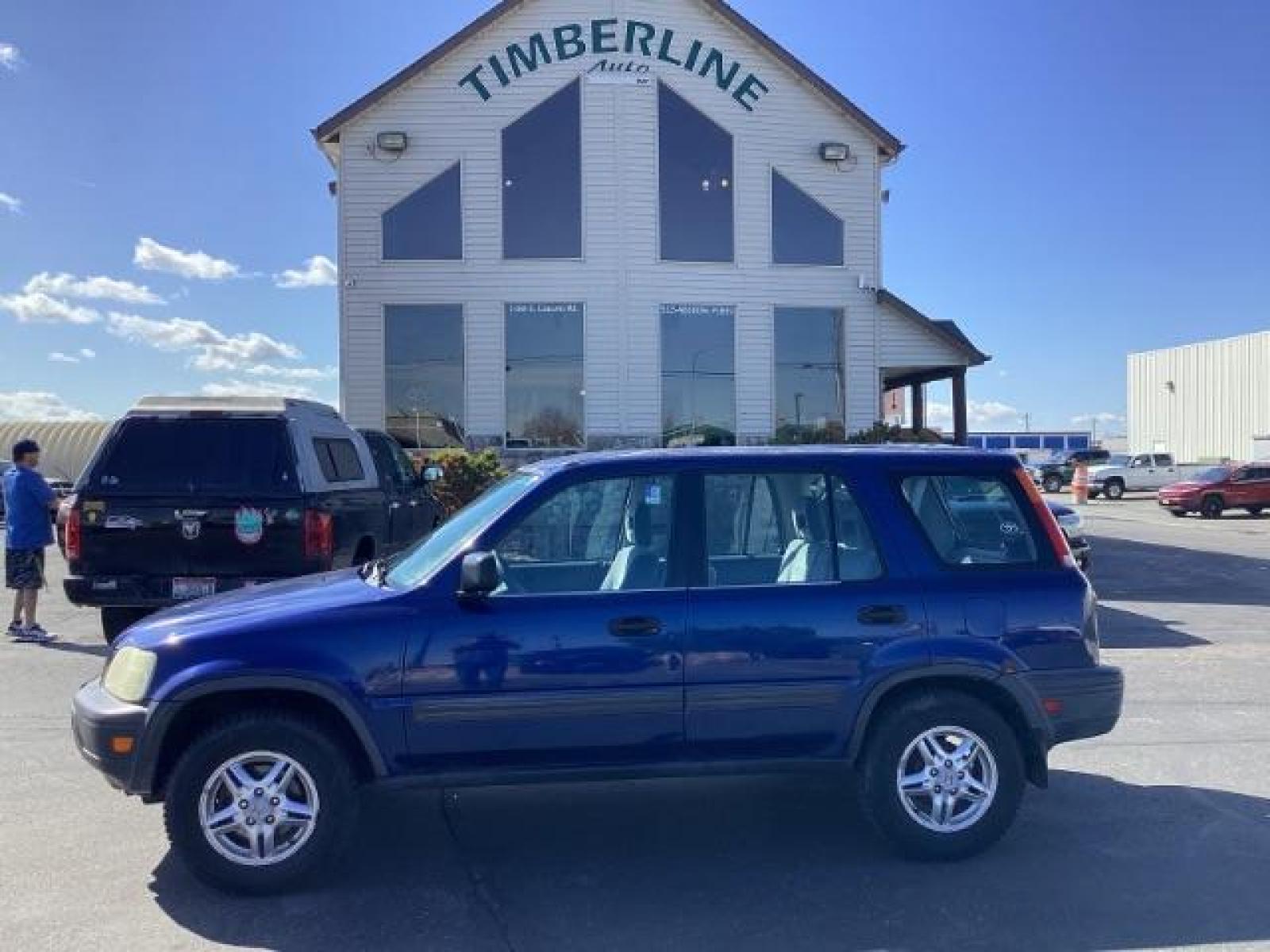 1997 BLUE /CLOTH Honda CR-V Base (JHLRD185XVC) with an 2.0L L4 DOHC 16V engine, 4-Speed Automatic transmission, located at 1235 N Woodruff Ave., Idaho Falls, 83401, (208) 523-1053, 43.507172, -112.000488 - The 1997 Honda CR-V Base model came with a range of standard features for its time. Here are some of the key features: Engine: The 1997 CR-V Base model was equipped with a 2.0-liter inline-four engine, producing around 126 horsepower and 133 lb-ft of torque. Transmission: Most CR-V Base models cam - Photo #1