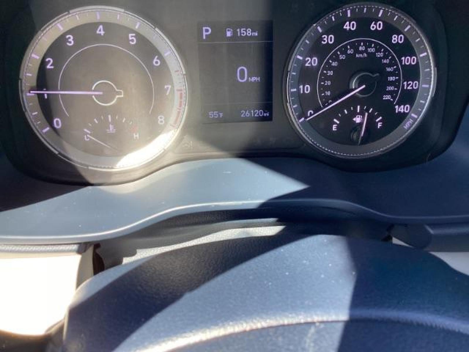 2021 Intense Blue /Black Hyundai Venue SEL (KMHRC8A36MU) with an 1.6L L4 DOHC 16V engine, Continuously Variable Transmission transmission, located at 1235 N Woodruff Ave., Idaho Falls, 83401, (208) 523-1053, 43.507172, -112.000488 - The 2021 Hyundai Venue Denim is a unique trim level of the Venue, Hyundai's subcompact SUV. The Denim trim offers several features and styling elements that set it apart from other trims. Here are some of the notable features you might find on the 2021 Hyundai Venue Denim: Denim Exterior Color: The - Photo #15