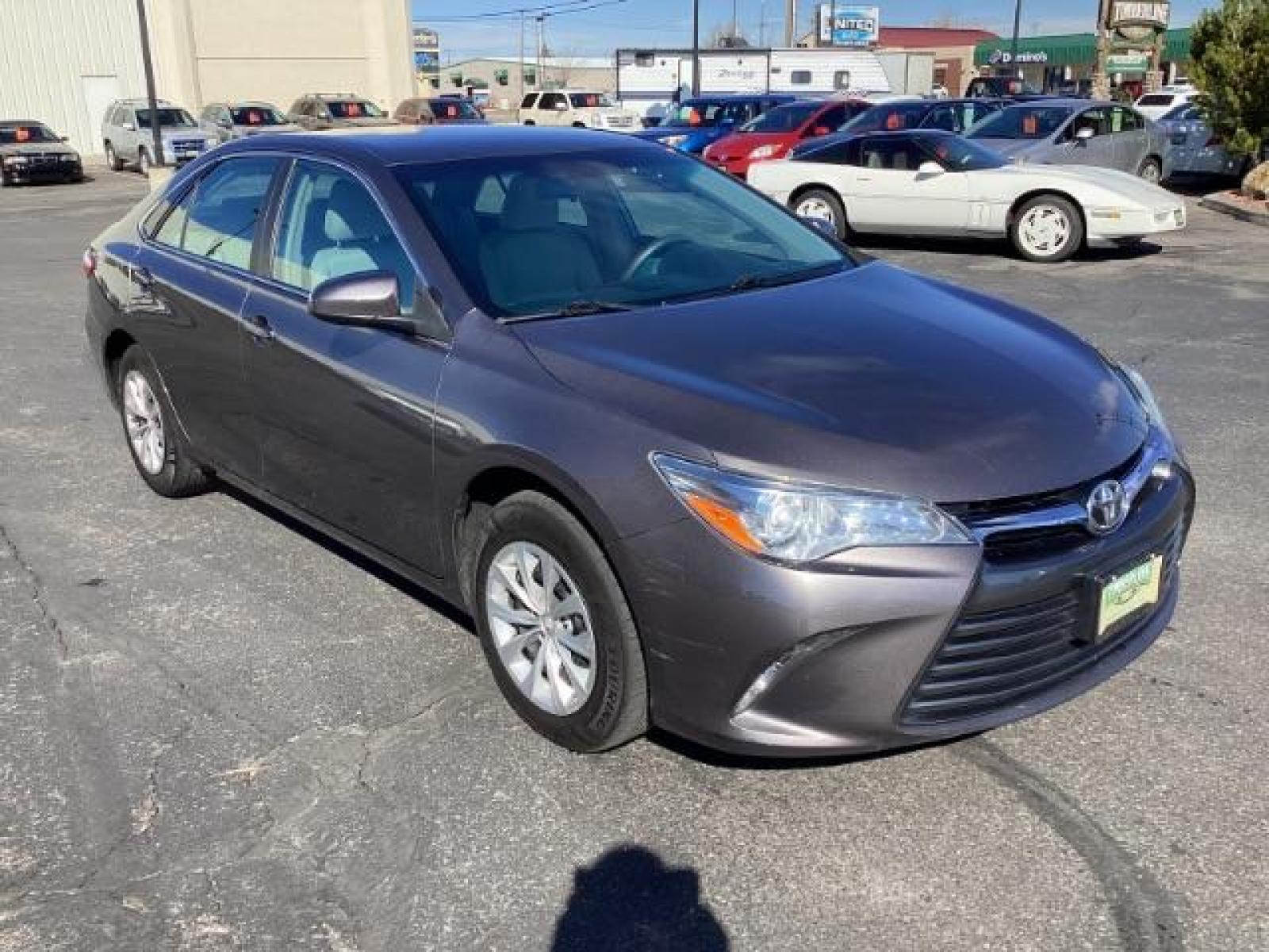 2016 Celestial Silver Metallic /Ash, cloth Toyota Camry LE (4T4BF1FK4GR) with an 2.5L L4 DOHC 16V engine, 6-Speed Automatic transmission, located at 1235 N Woodruff Ave., Idaho Falls, 83401, (208) 523-1053, 43.507172, -112.000488 - The 2016 Toyota Camry LE is a mid-level trim of the popular sedan, offering a blend of comfort, reliability, and efficiency. Here are some of the notable features you might find on the 2016 Toyota Camry LE: 2.5-Liter Four-Cylinder Engine: The Camry LE typically comes equipped with a 2.5-liter four- - Photo #6