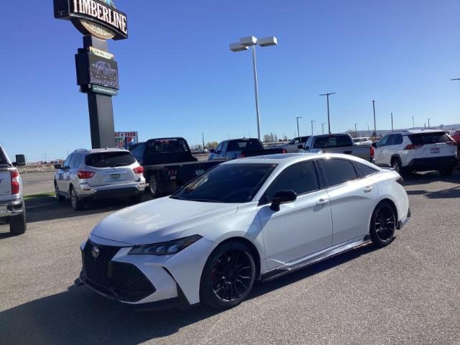 2020 Wind Chill Pearl /Black/Red, leatherette/sueded microfiber Toyota Avalon TRD (4T1FZ1FB7LU) with an 3.5L V6 DOHC 24V engine, 6-Speed Automatic transmission, located at 1235 N Woodruff Ave., Idaho Falls, 83401, (208) 523-1053, 43.507172, -112.000488 - Photo #0