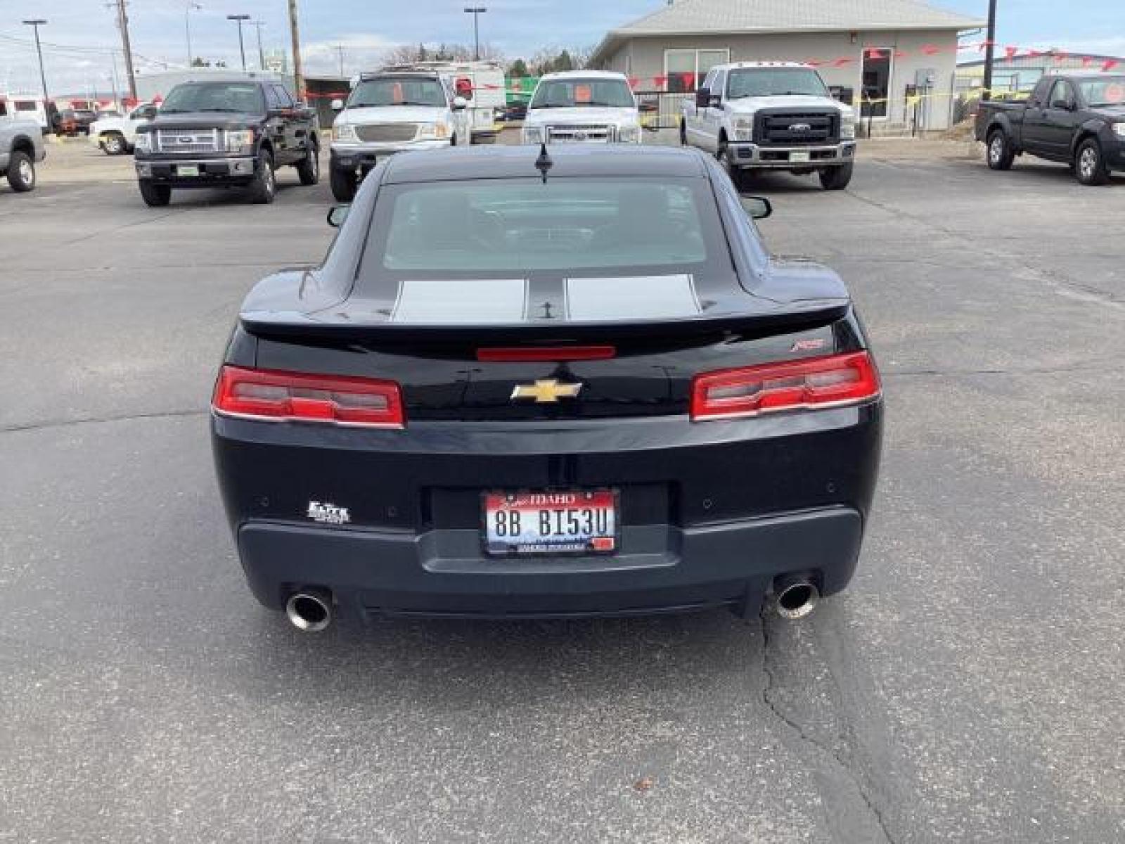 2015 BLACK Chevrolet Camaro 2LT Coupe (2G1FF1E35F9) with an 3.6L V6 DOHC 24V FFV engine, 6-Speed Automatic transmission, located at 1235 N Woodruff Ave., Idaho Falls, 83401, (208) 523-1053, 43.507172, -112.000488 - The 2015 Chevrolet Camaro 2LT RS combines the comfort and technology of the 2LT trim with the sporty styling elements of the RS package. Here are some of the key features you could find in the 2015 Chevrolet Camaro 2LT RS: 3.6-liter V6 Engine: The Camaro 2LT RS is typically powered by a 3.6-liter V - Photo #3