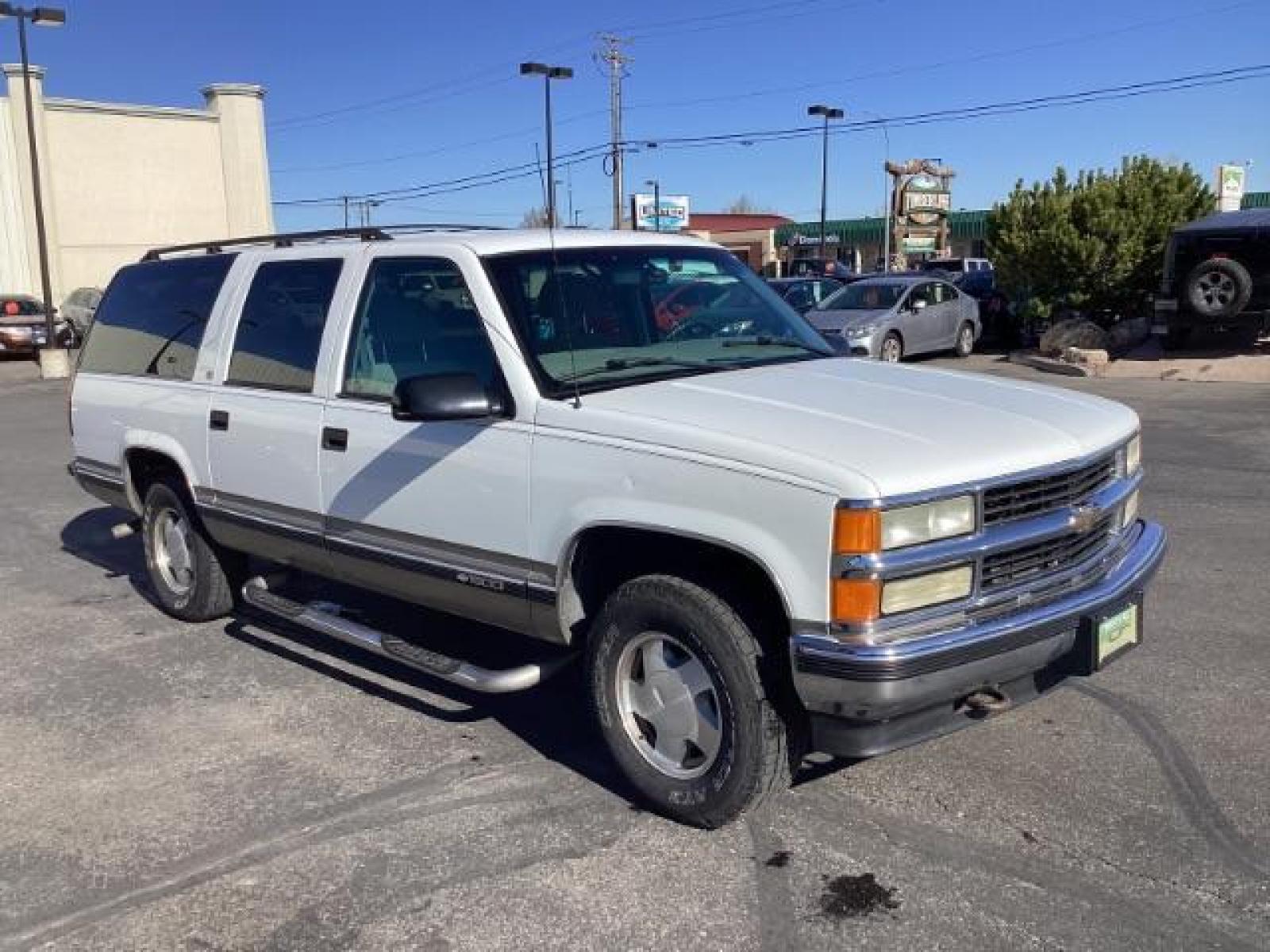 1999 Chevrolet Suburban K1500 4WD (1GNFK16R8XJ) with an 5.7L V8 OHV 16V engine, 4-Speed Automatic transmission, located at 1235 N Woodruff Ave., Idaho Falls, 83401, (208) 523-1053, 43.507172, -112.000488 - The 1999 Chevrolet Suburban LS was a rugged and versatile full-size SUV that offered a range of features suitable for families, towing, and outdoor activities. Here are some of the key features you might find on the 1999 Chevrolet Suburban LS: V8 Engine: Typically equipped with a powerful V8 engine - Photo #6