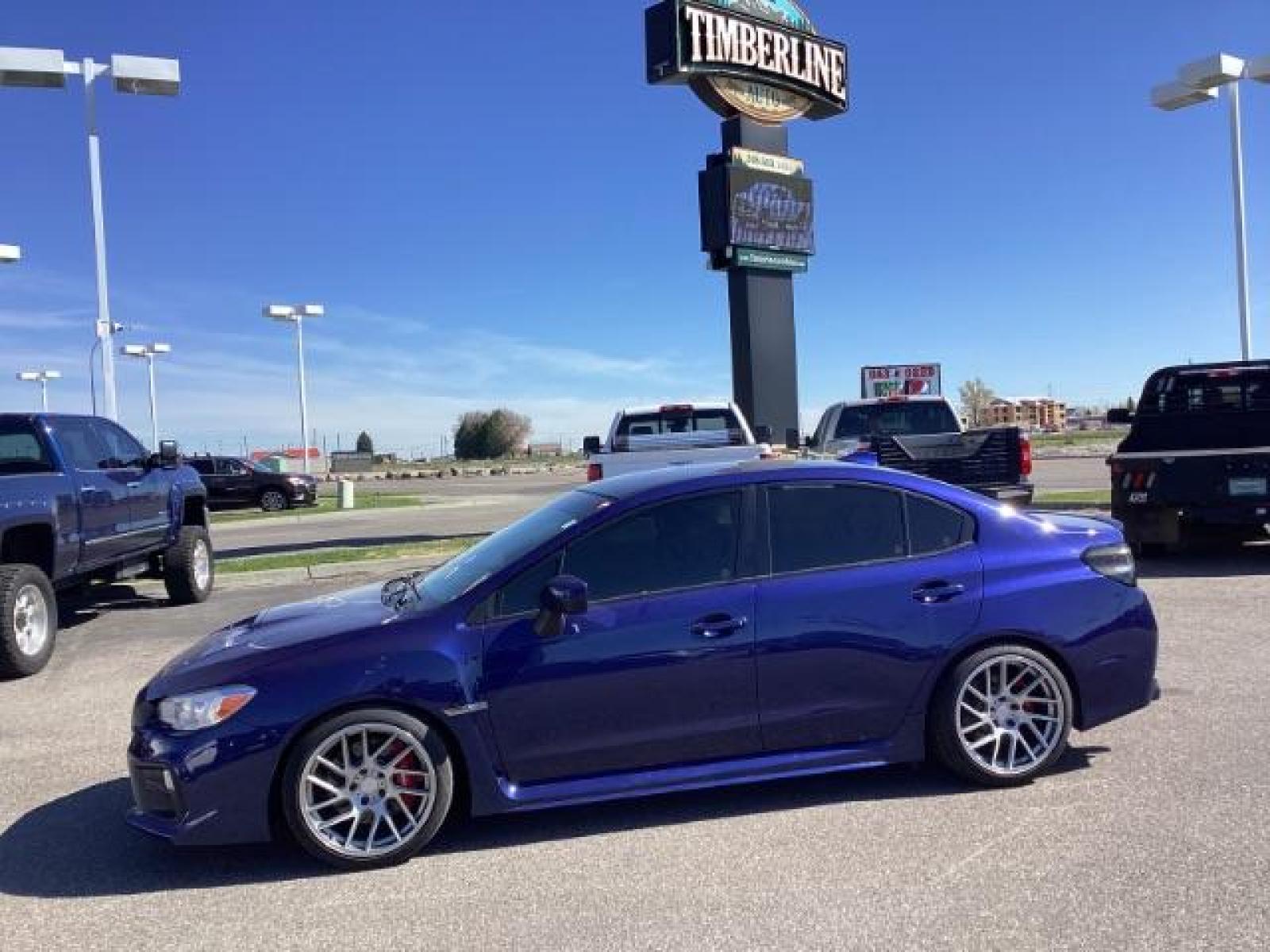 2020 WR Blue Pearl /Black/Carbon Black, leather/sueded microfiber Subaru WRX Premium 6M (JF1VA1B60L9) with an 2.0L H4 DOHC 16V engine, 6-Speed Manual transmission, located at 1235 N Woodruff Ave., Idaho Falls, 83401, (208) 523-1053, 43.507172, -112.000488 - The 2020 Subaru WRX Premium offers a blend of performance, handling, and modern features tailored for enthusiasts. Here are some key features you can typically find in the 2020 Subaru WRX Premium: Turbocharged Engine: The WRX Premium is usually powered by a 2.0-liter turbocharged four-cylinder Boxe - Photo #2